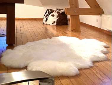 Tapis mouton quadruple