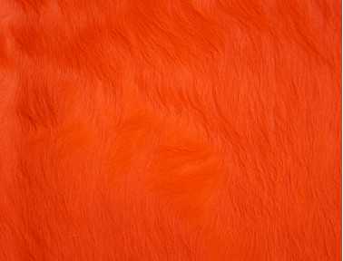Peau de vache teintée Orange