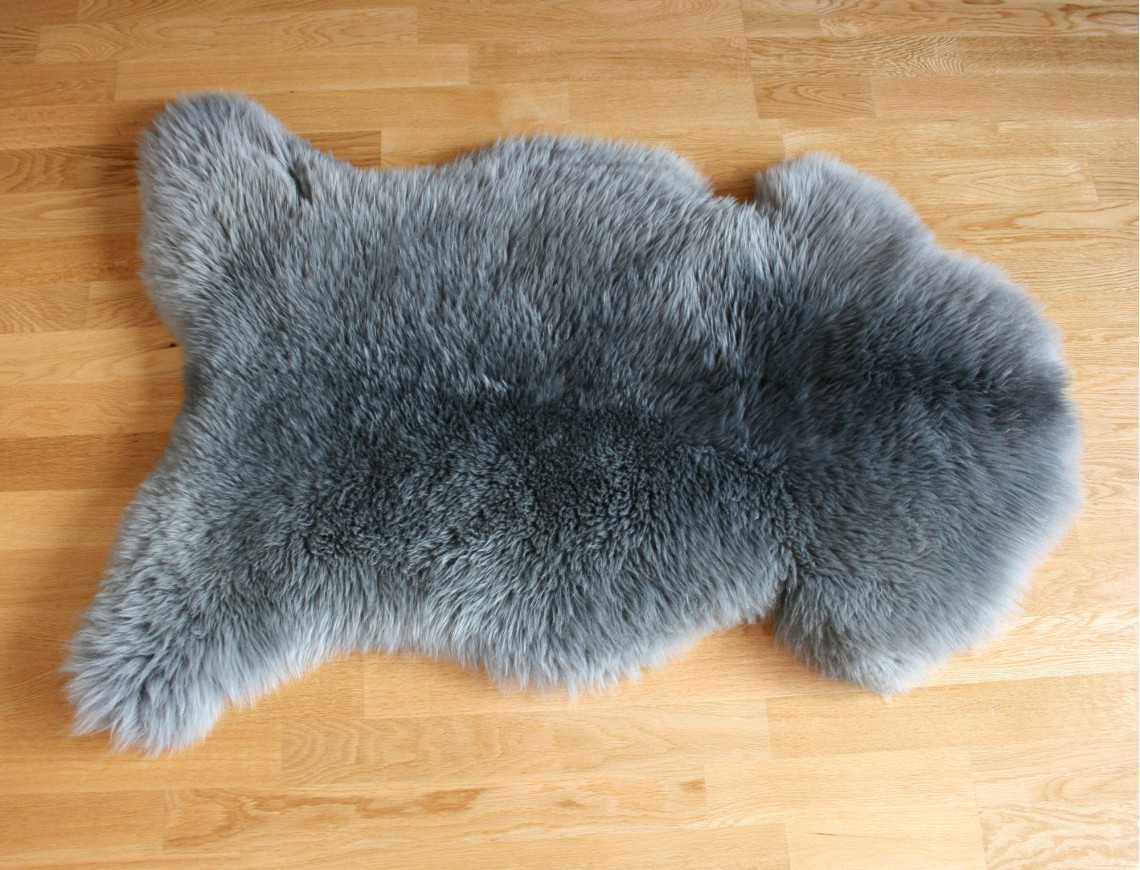 Peau de mouton teintée
