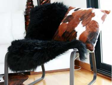 Peau de mouton teintée