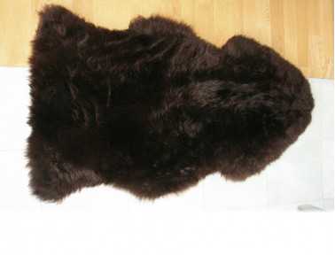 Peau de mouton teintée
