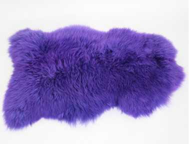Peau de mouton teintée