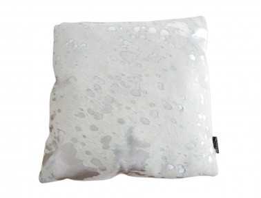 Coussin en peau de vache Noire & Blanche SIMPLE FACE