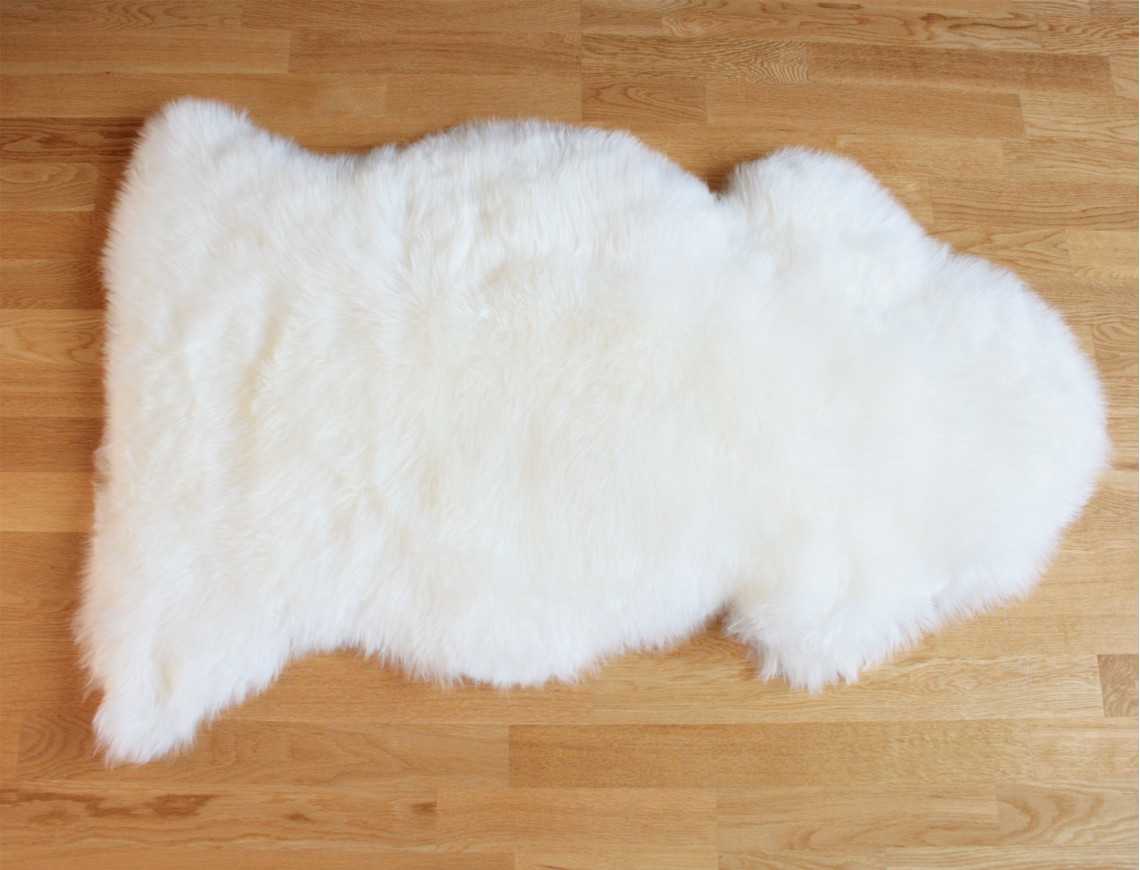 Peau de mouton couleur naturelle