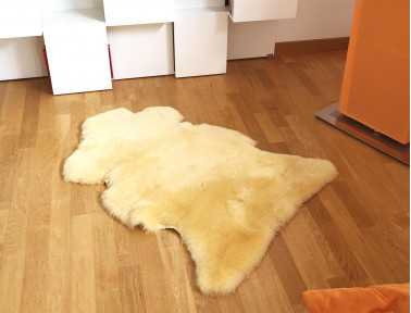 Sheep skin natural color
