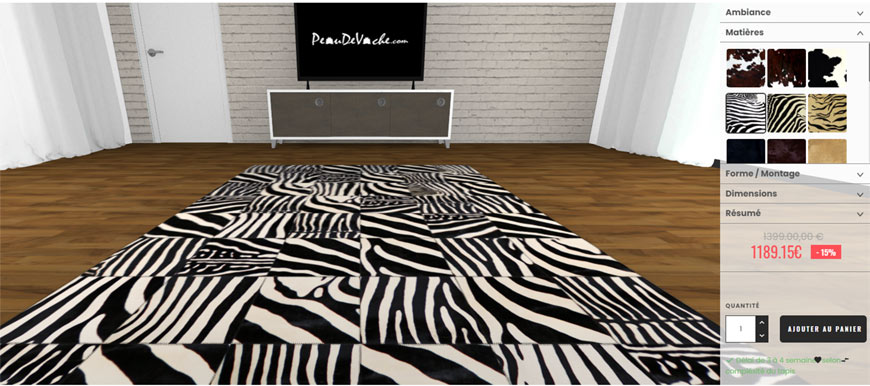 Tapis patchwork sur mesure