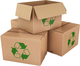 Cartons recyclés