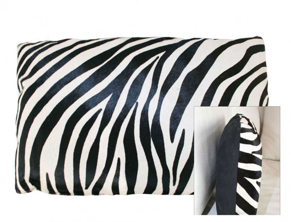 Coussin zèbre