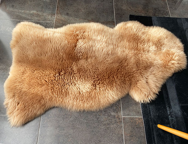 Peau de mouton caramel