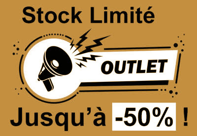 OUTLET - Jusqu'à -40% sur une sélection de produits